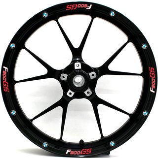 Kit de Pegatinas llantas de moto BMW F800GS