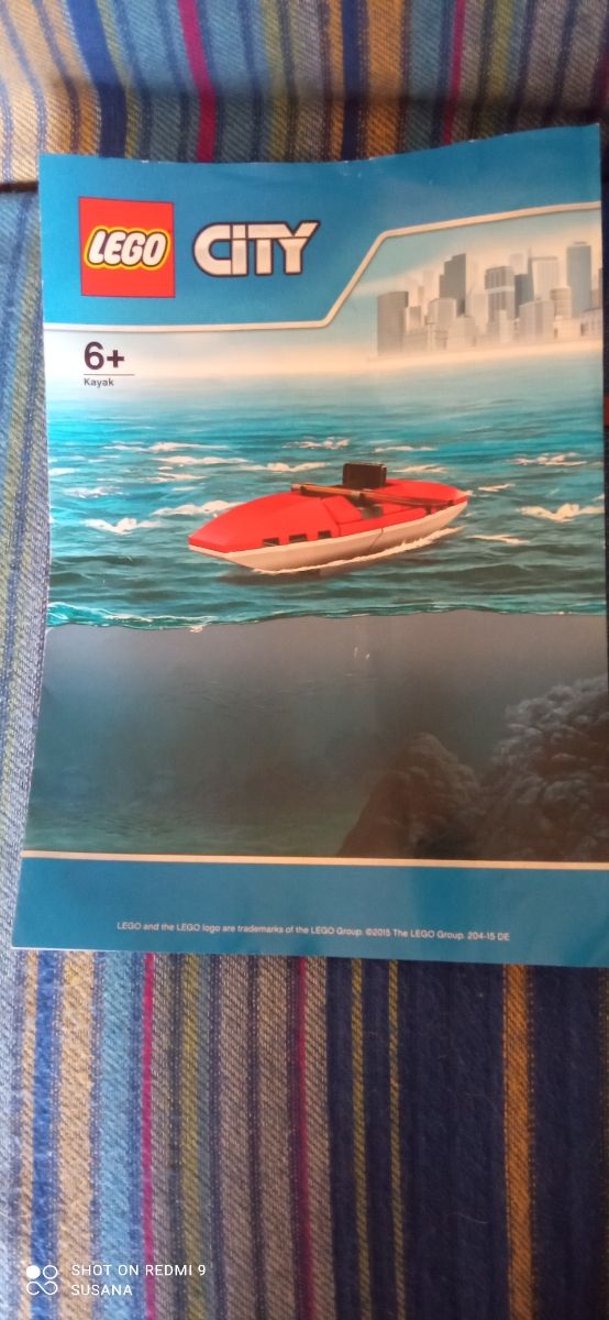 Lego kayak