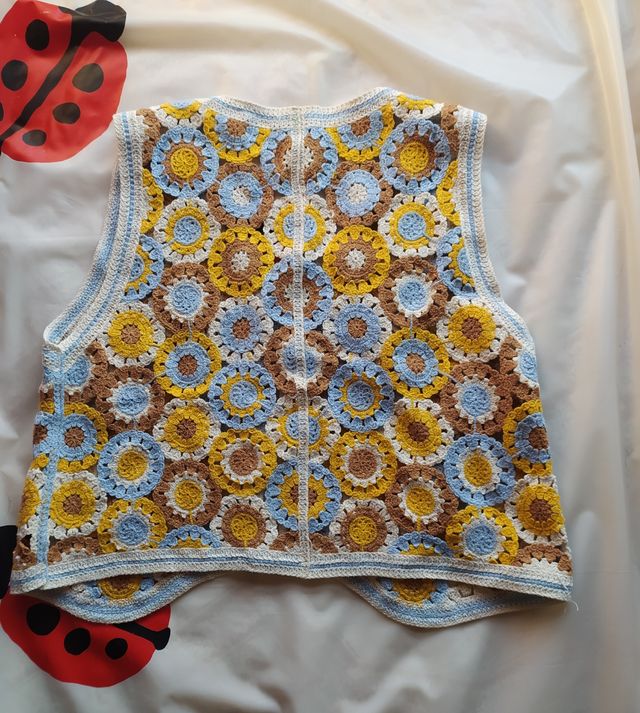 chalequillo sin mangas crochet