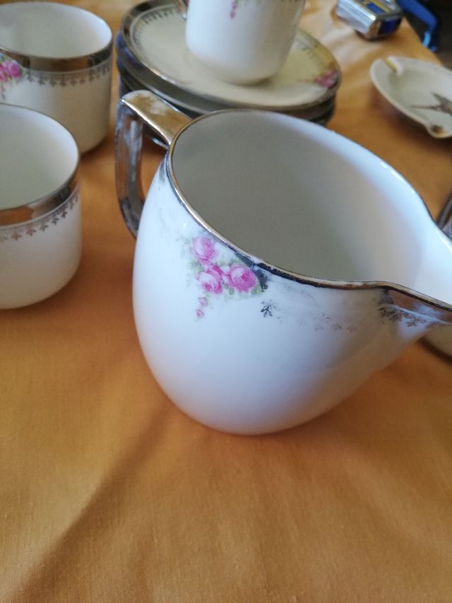 Juego café porcelana