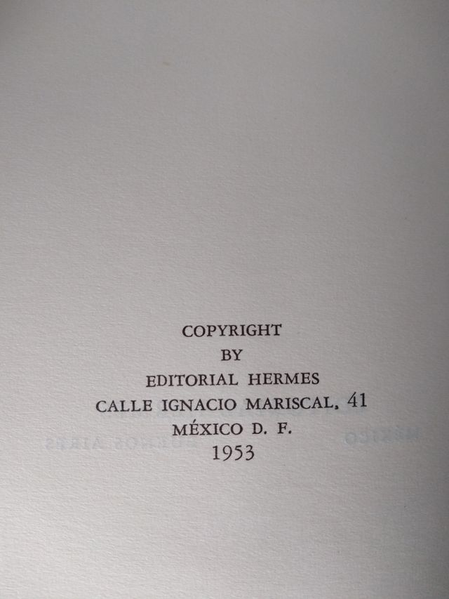LAS CUATRO ESTACIONES DE MANUELA , 1* EDICIÓN,1953