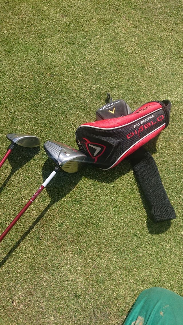 Drive y madera calle Callaway Diablo Palos de holf