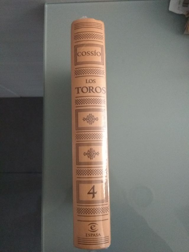 libro cossio los toros