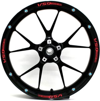 Kit de Pegatinas llantas de moto BMW R1200 GSA