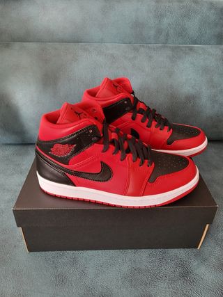 Jordan 1 Mid Gym Red Talla 40 US 7 de segunda mano por 190 EUR en Madrid en  WALLAPOP