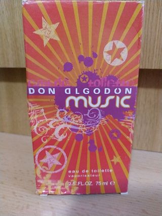 Colonia Don Algodón Music 75 ml de segunda mano por 19 EUR en Torroella de  Montgrí en WALLAPOP