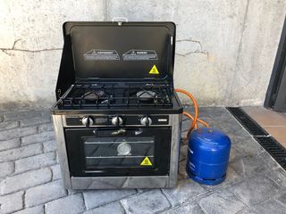 Horno con Cocina Portátil de camping Midland
