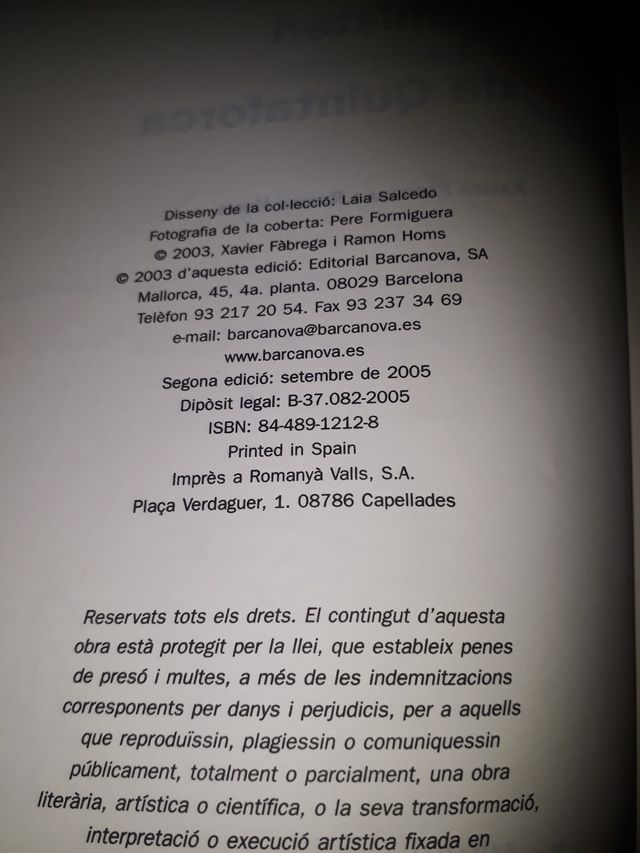 EL MISTERI DE QUINTAFORCA