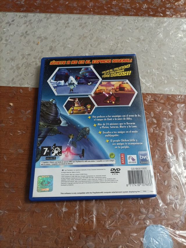 PS2 chicken little As en acción