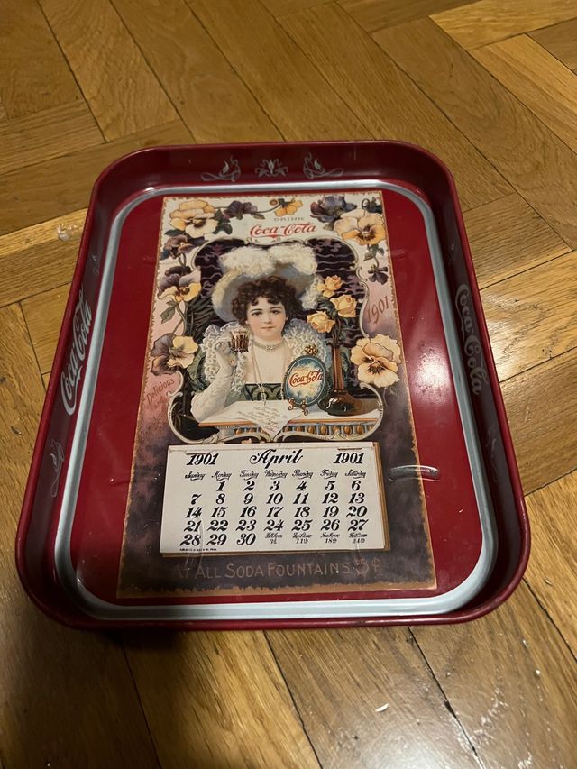 Bandeja Coca Cola 1901