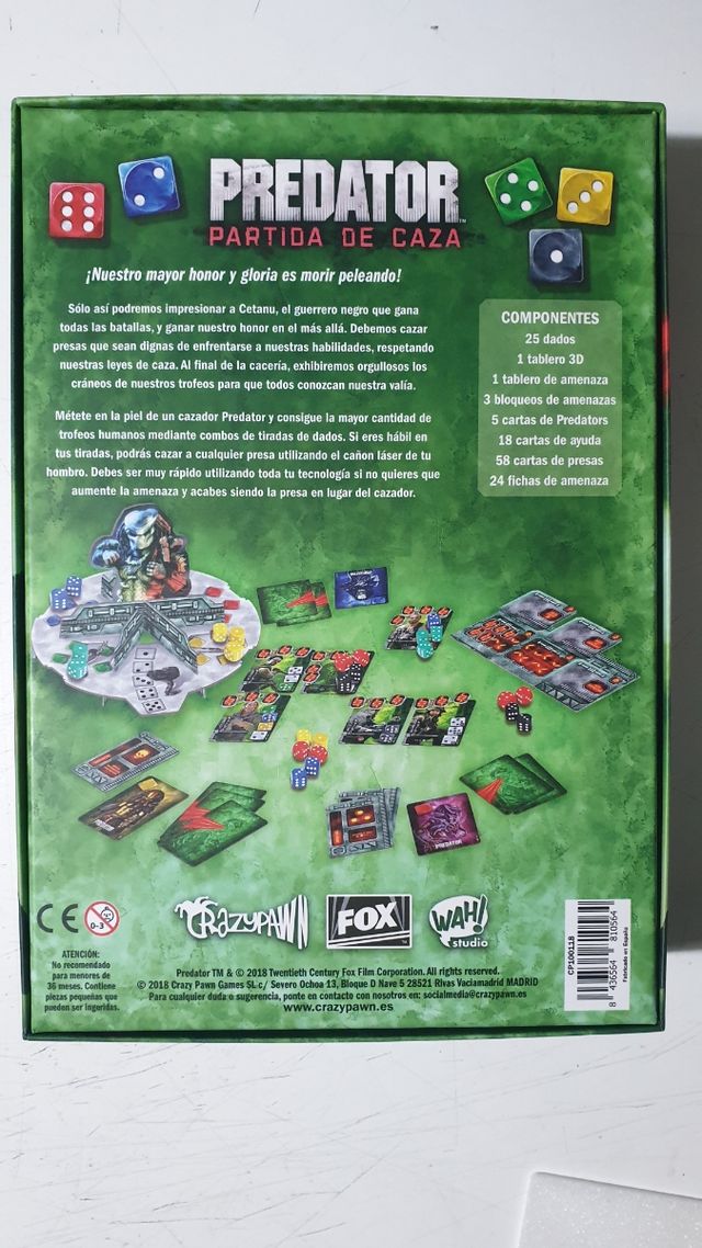 PREDATOR PARTIDA DE CAZA (ULTIMA UNIDAD)