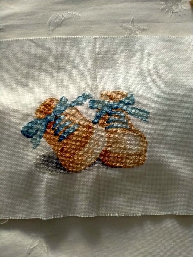 cuadro de punto de cruz