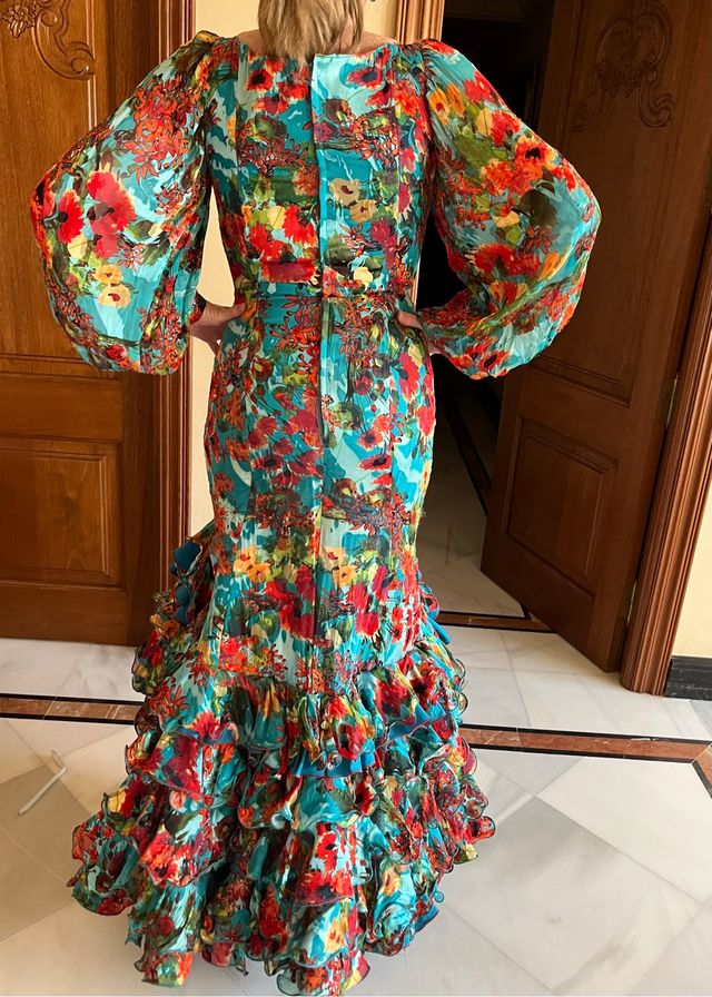 Traje de gitana o flamenca