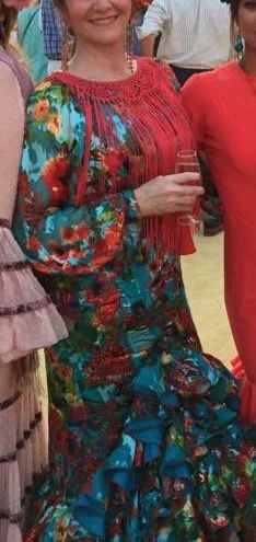 Traje de gitana o flamenca