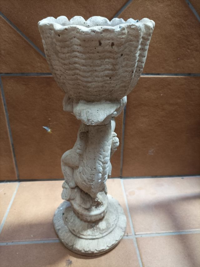 45 Cm Estatua/Escultura Macetero