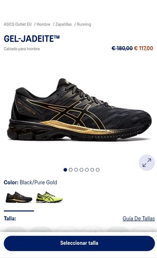 Zapatillas asics gel jadeite de segunda mano por 78 EUR en Oviedo en  WALLAPOP