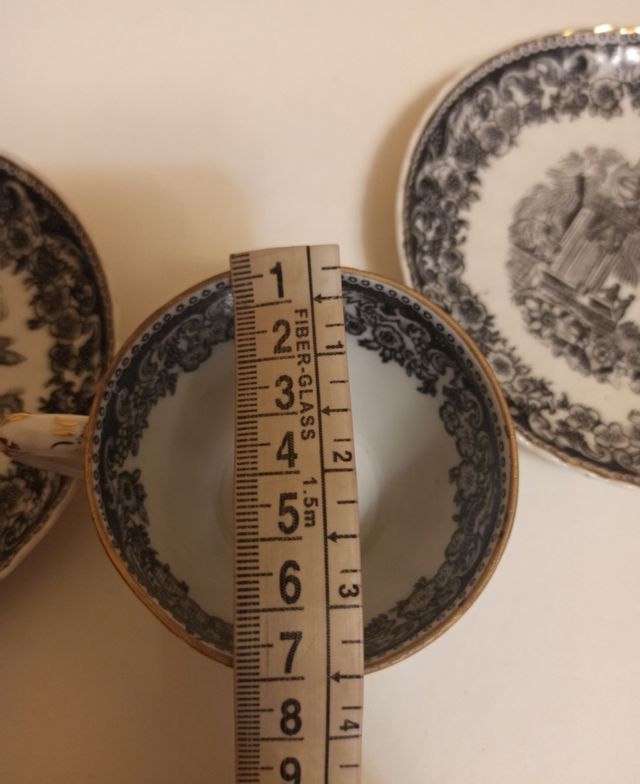 Santa Clara, juego de café, piezas