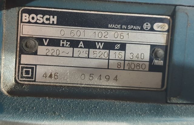 Taladro vertical bosch