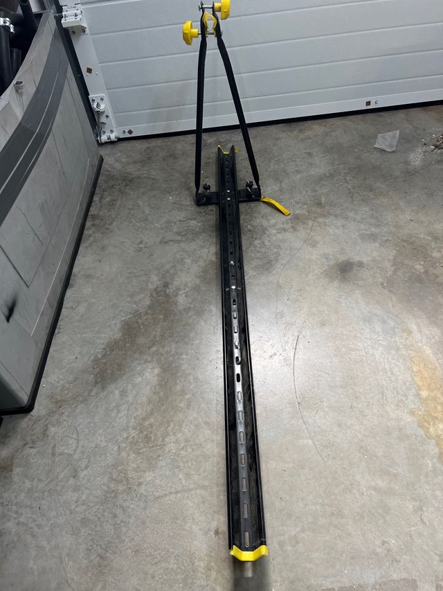 Portabicicleta para baca.