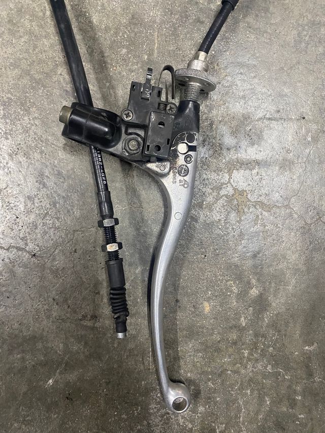 Maneta de embrague completa kawasaki zx6 01/02