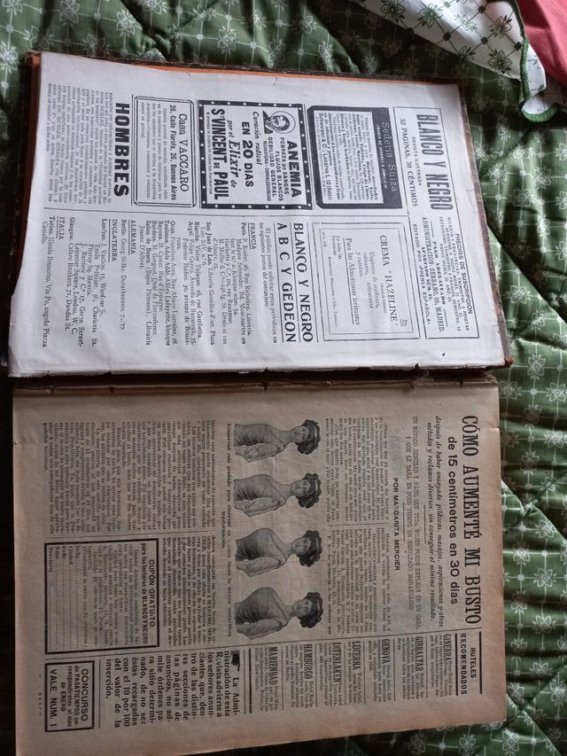 Blanco y negro colección 1912