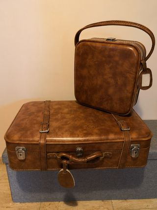 Maletas antiguas vintage de segunda mano por 45 EUR en Mataró en WALLAPOP