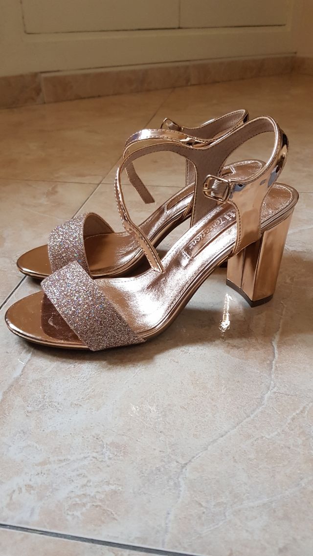 Sandalias Xti Oro Rosa T37
