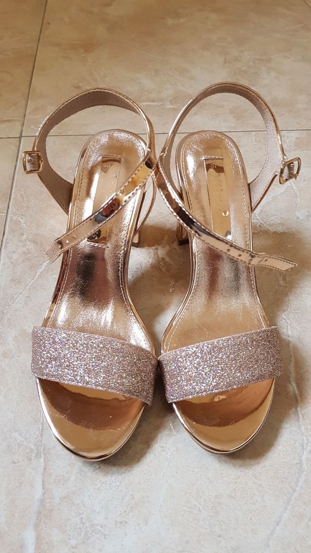 Sandalias Xti Oro Rosa T37