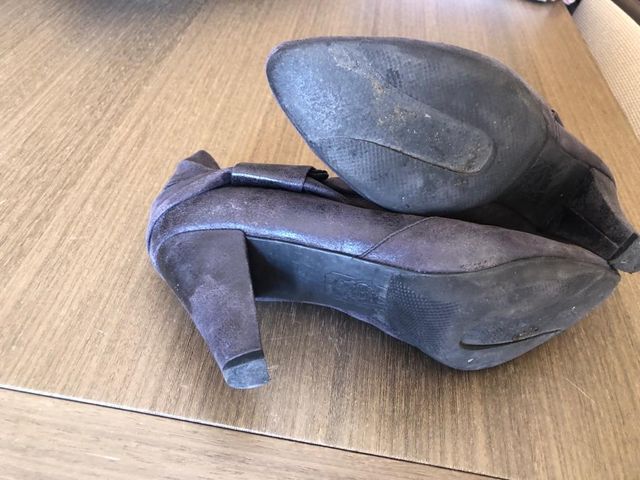 Botines grises