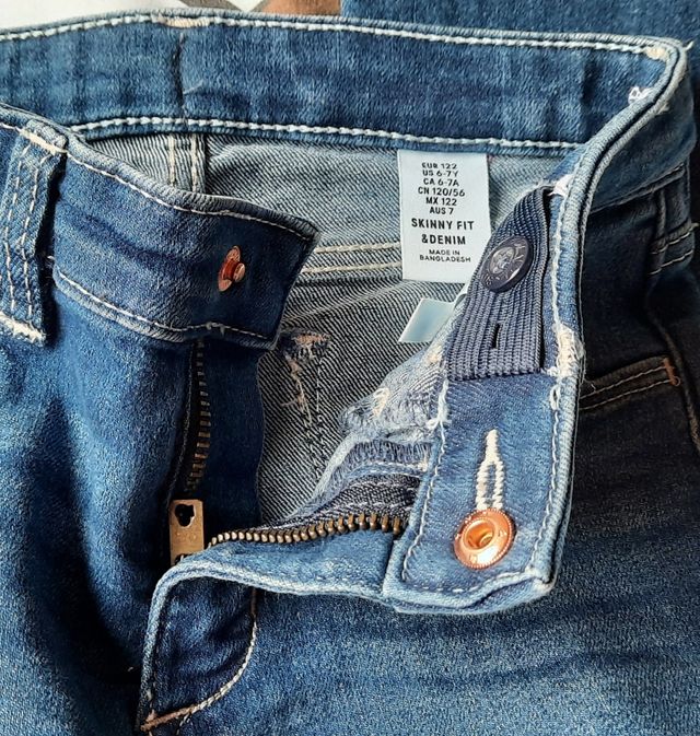 Pantalón vaquero skinny fit niña