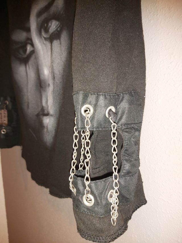 Camiseta con cadenas de Spiraldirect en Talla S