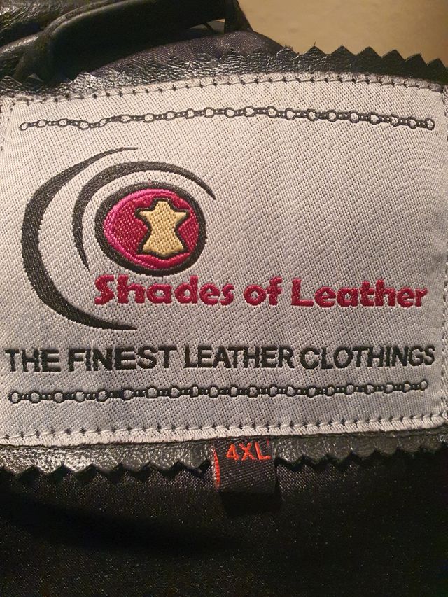 Chaqueta cuero hombre