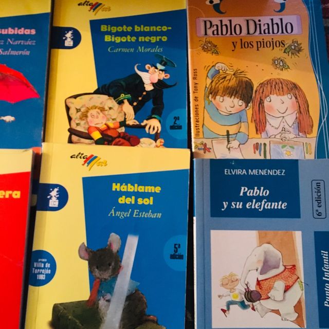 Set di 8 libri per bambini