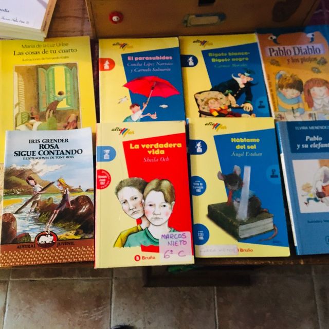 Set di 8 libri per bambini