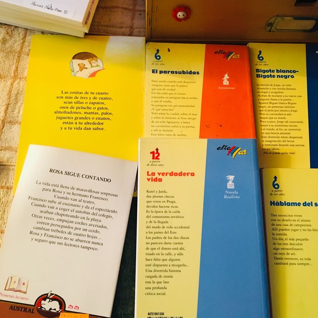 Set di 8 libri per bambini