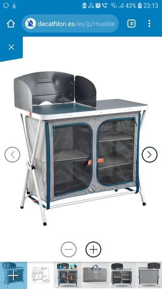 Cocina camping Decathlon de segunda mano por 65 EUR en Bétera en WALLAPOP