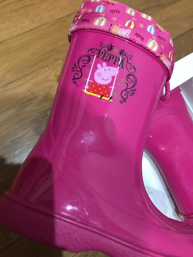 Botas de agua como nuevas núm 30