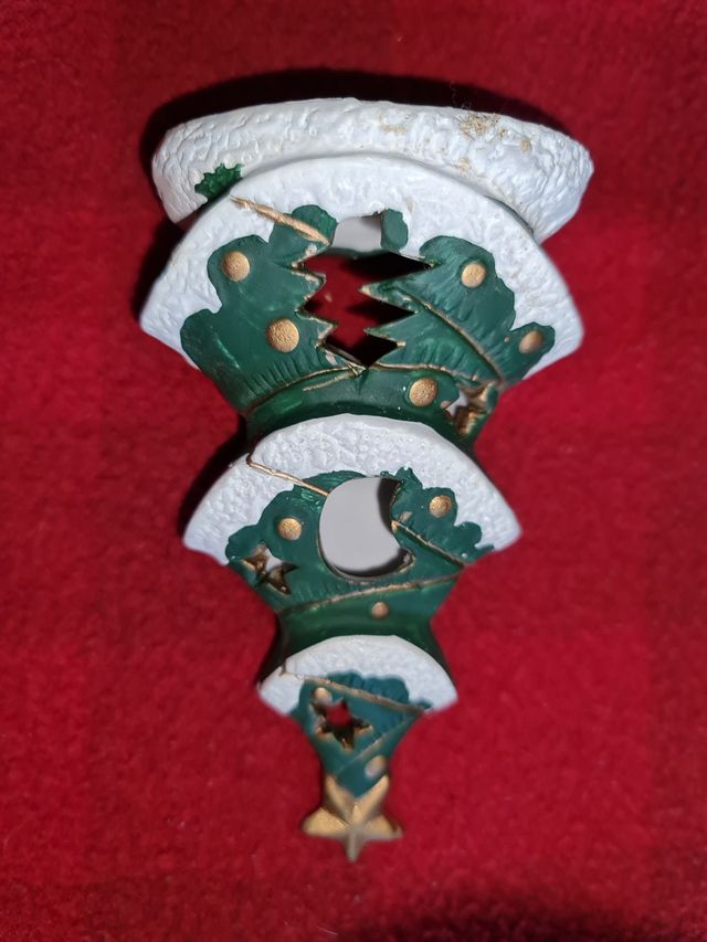 2 x 15 figuras para poner velas de Adornos Navida