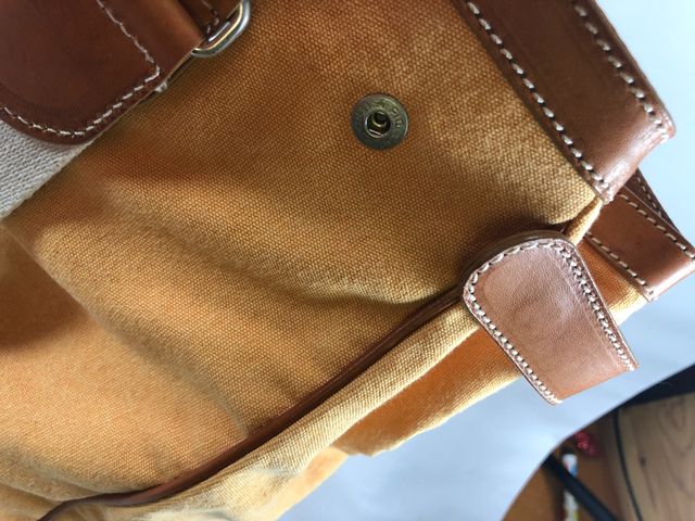 Borsa in tessuto/pelle