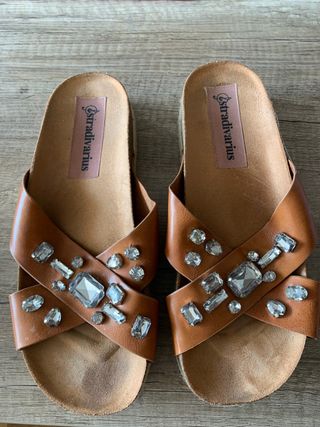 Sandalias Stradivarius de segunda mano en Gijón en WALLAPOP