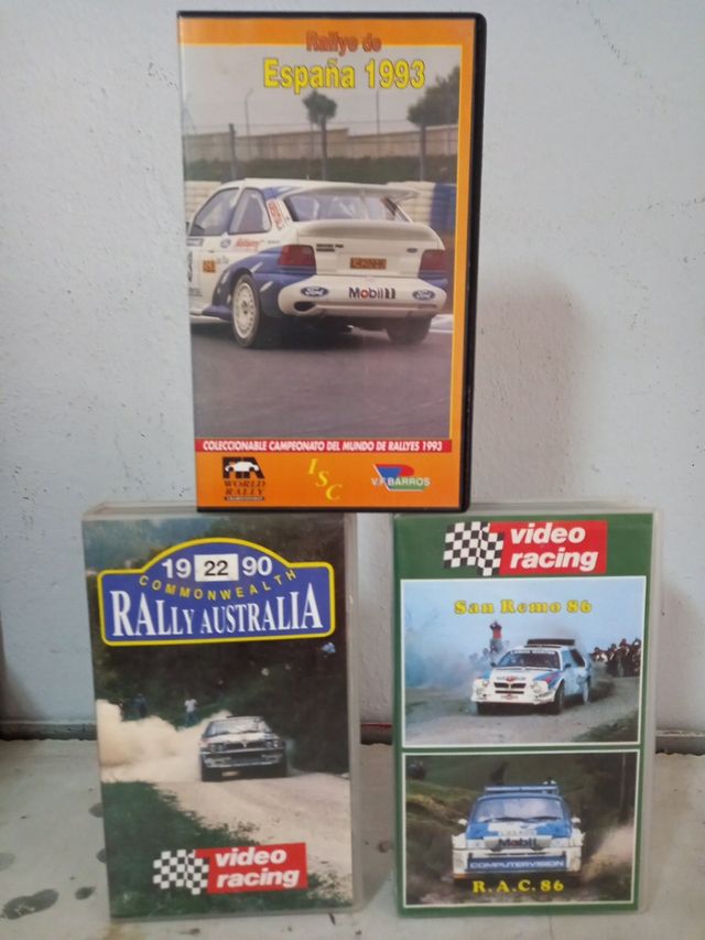 VHS RALLY de segunda mano por 9 EUR en Las Majoreras en WALLAPOP