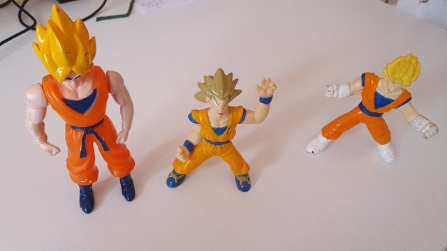 Dragon Ball personaggi in miniatura