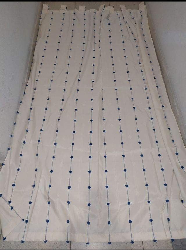 2 CORTINAS SALON IMPECABLES. 235 X 150 +-
