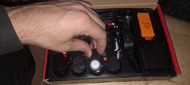 sensores de aparcamiento gris plata