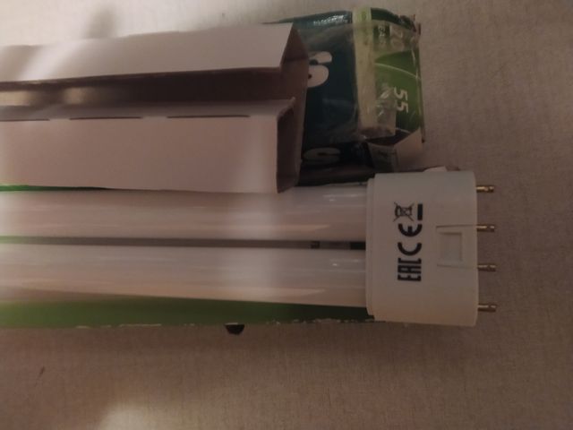 tubos fluorescentes dobles 55w