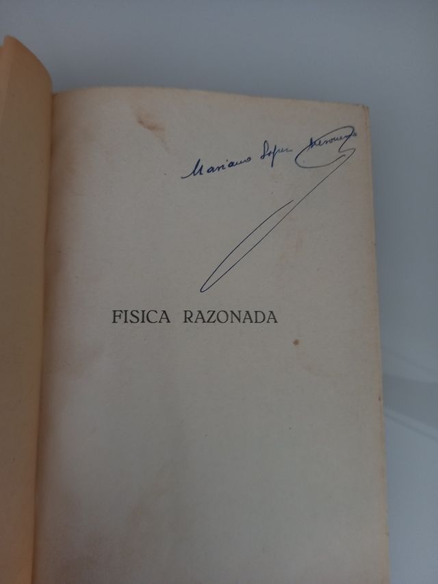 libro Física Razonada
