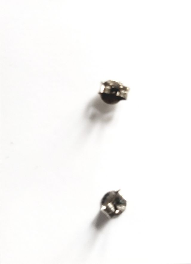 Pendientes de madera y plata