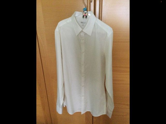 Camisa blanca chico OWK Collection, talla S