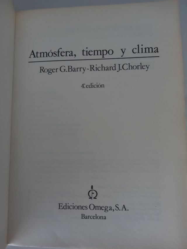 libro metereologia