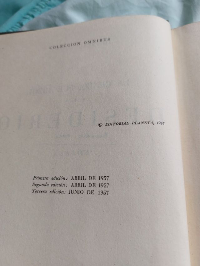 La ceniza fue Árbol / Desiderio